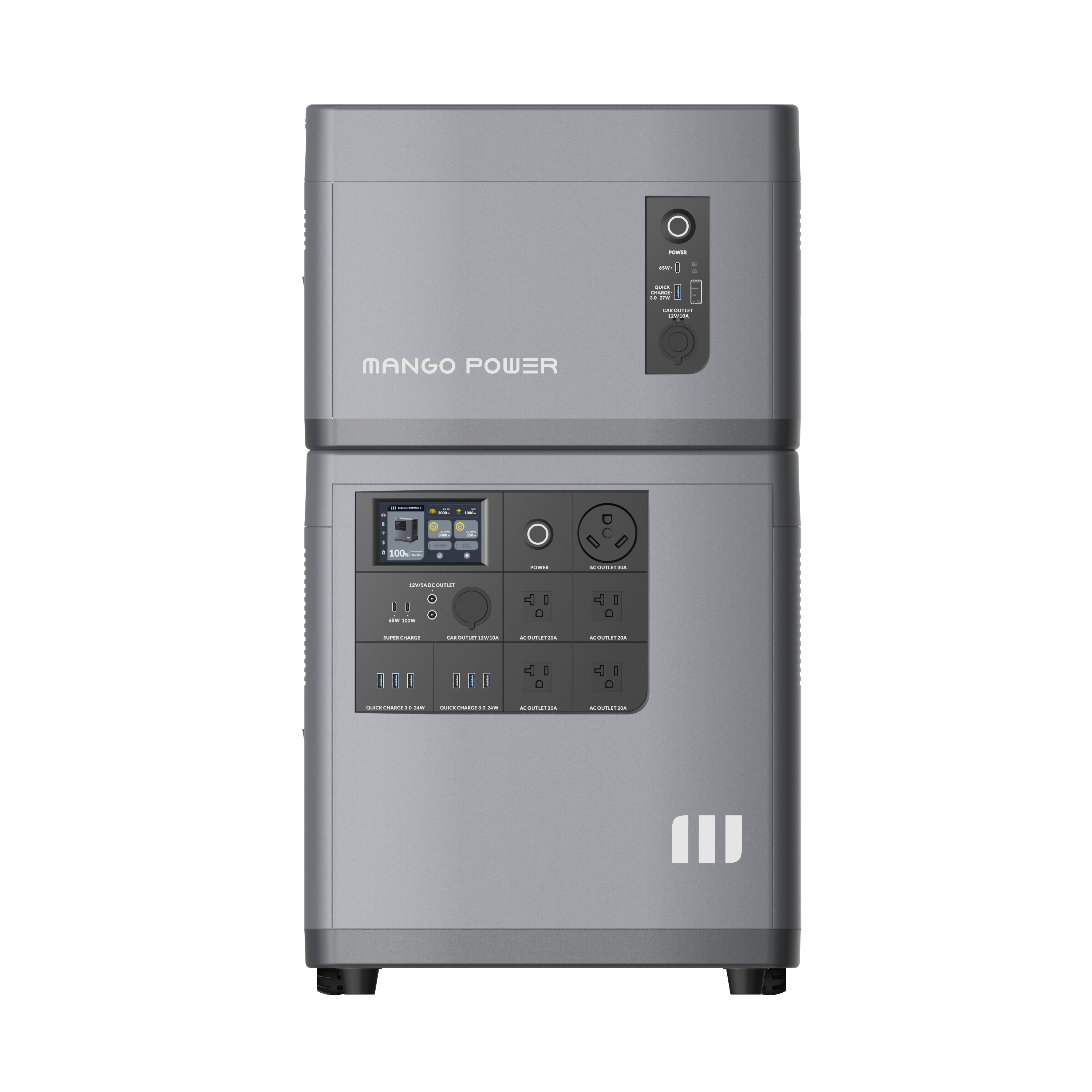 Mango Power E with Expansion Battery (7kWh Capacity, 3Kw Output, 120V)