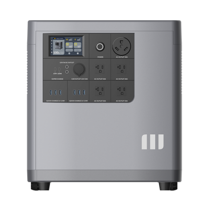 Mango Power E Home Backup and Portable Power Station (3.5kWh Capacity, 3kW Output, 120V)