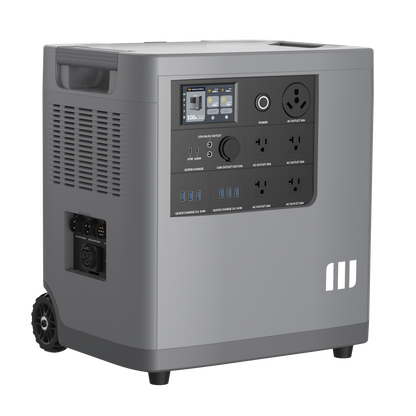 Mango Power E Home Backup and Portable Power Station (3.5kWh Capacity, 3kW Output, 120V)